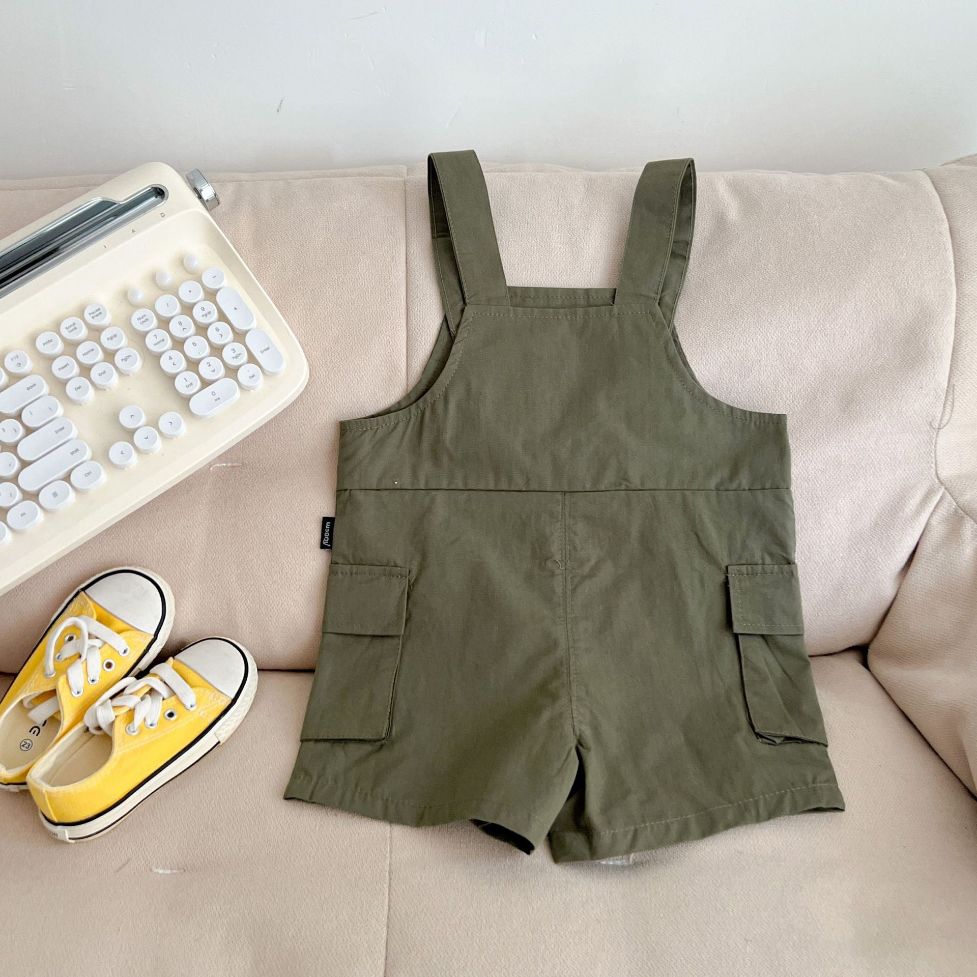 Jardineira Infantil Enjoy Bolsinho