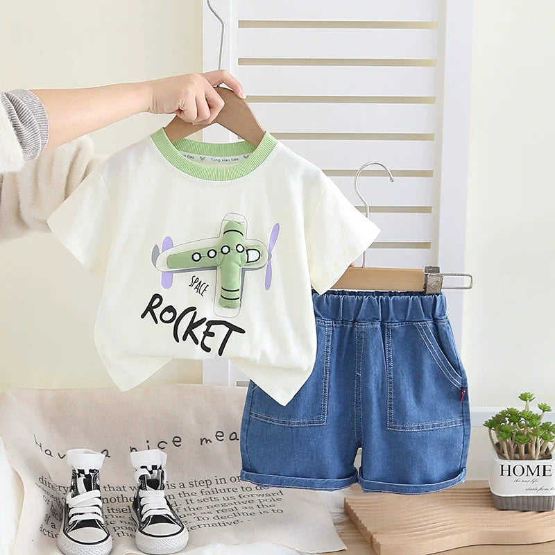 Conjunto Infantil Masculino Aviãozinho