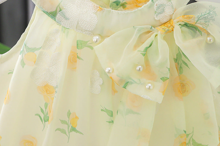 Conjunto Infantil Verão Florzinhas