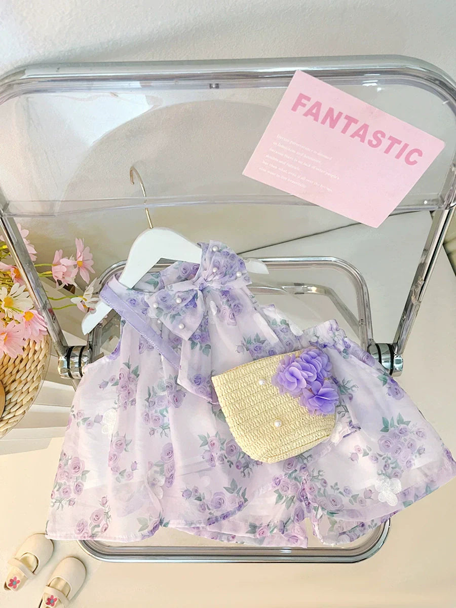 Conjunto Infantil Verão Florzinhas