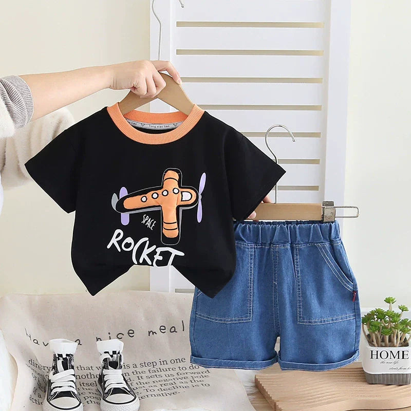 Conjunto Infantil Masculino Aviãozinho