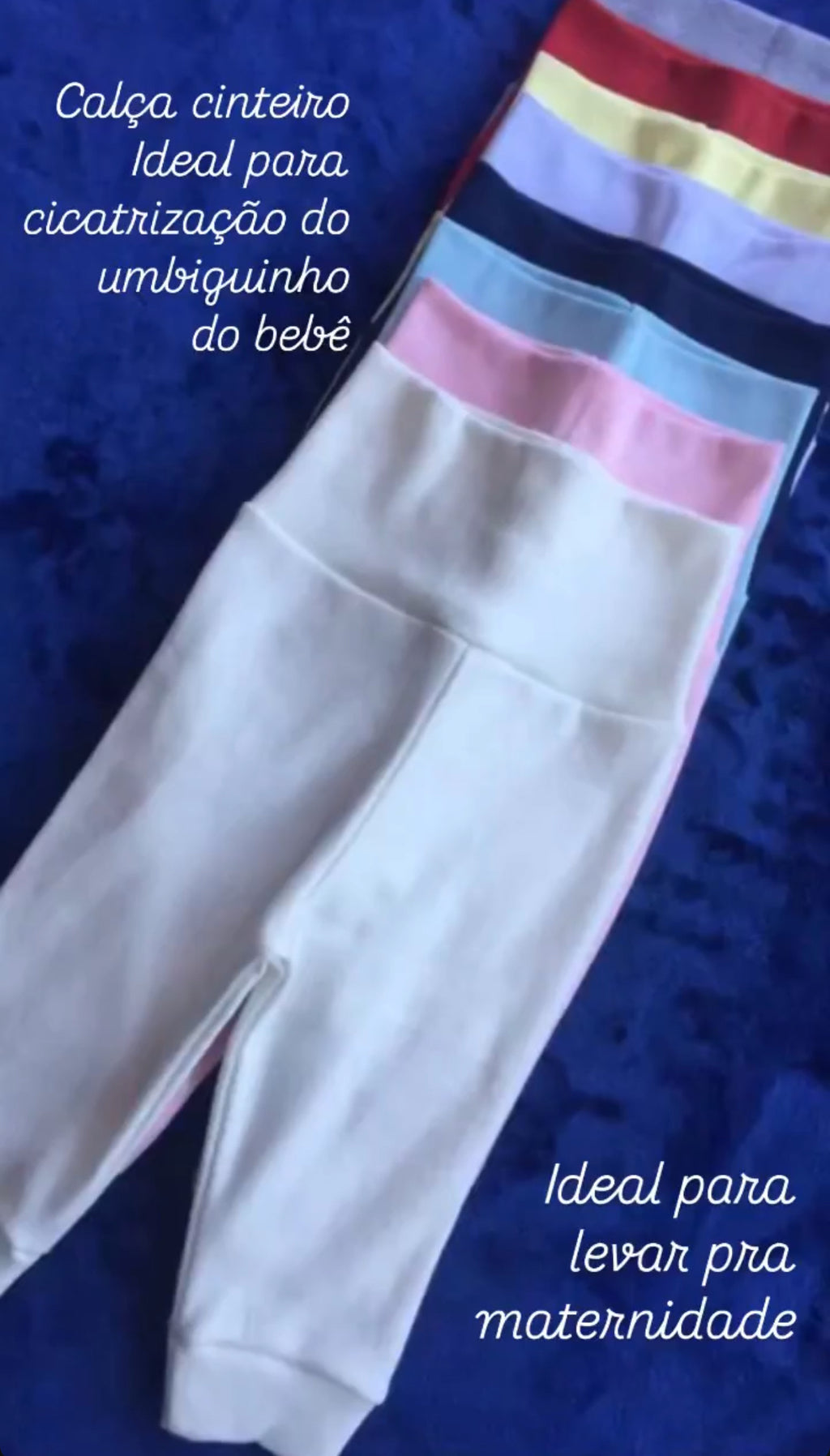 Calça cinteiro pezinho aberto em fio egípcio