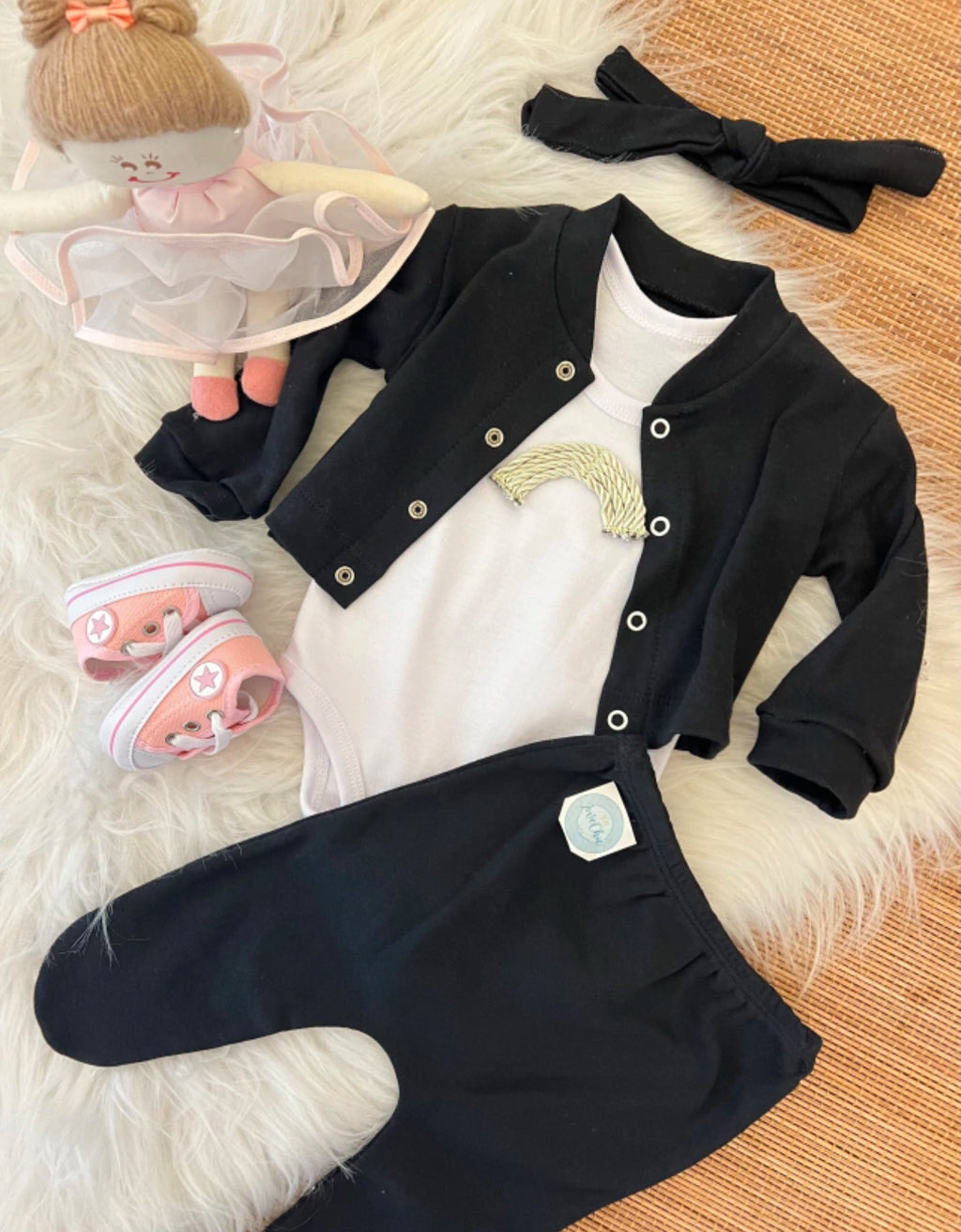 Kit estiloso em fio egípcio