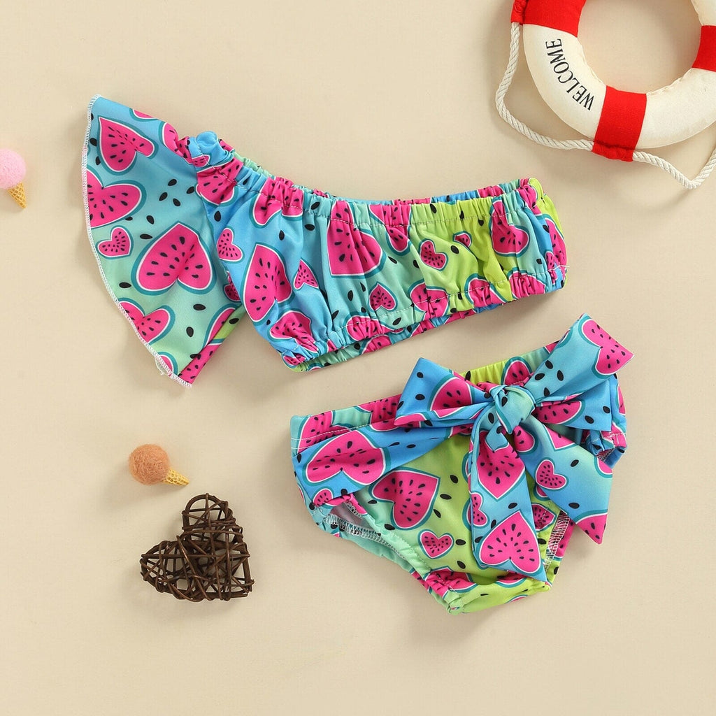 Biquíni Infantil Corações