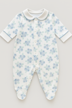 Macacão Bebê Algodão Premium Flower Lavanda