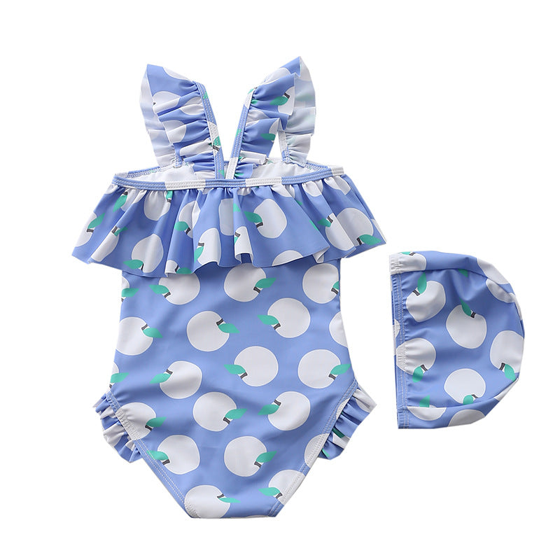 Maiô Infantil Frutinhas + Chapéu