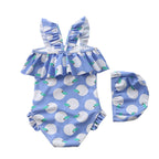 Maiô Infantil Frutinhas + Chapéu