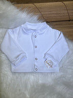 Conjunto casaquinho e mijãozinho