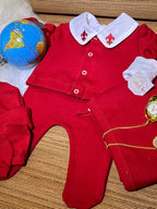 Kit saída maternidade Raian em fio egípcio