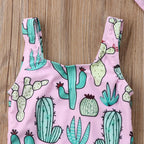 Maiô Infantil Cactos + Faixa