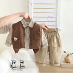 Conjunto Infantil Masculino 3 Peças Inverno