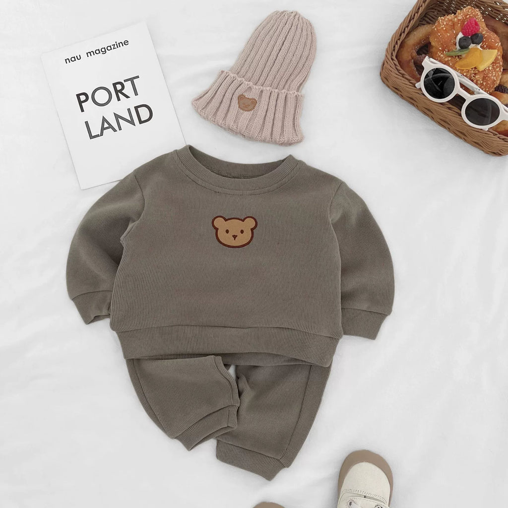Conjunto Infantil Moletinho Ursinho