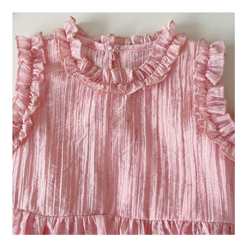 Conjunto Infantil Rosa Babadinhos