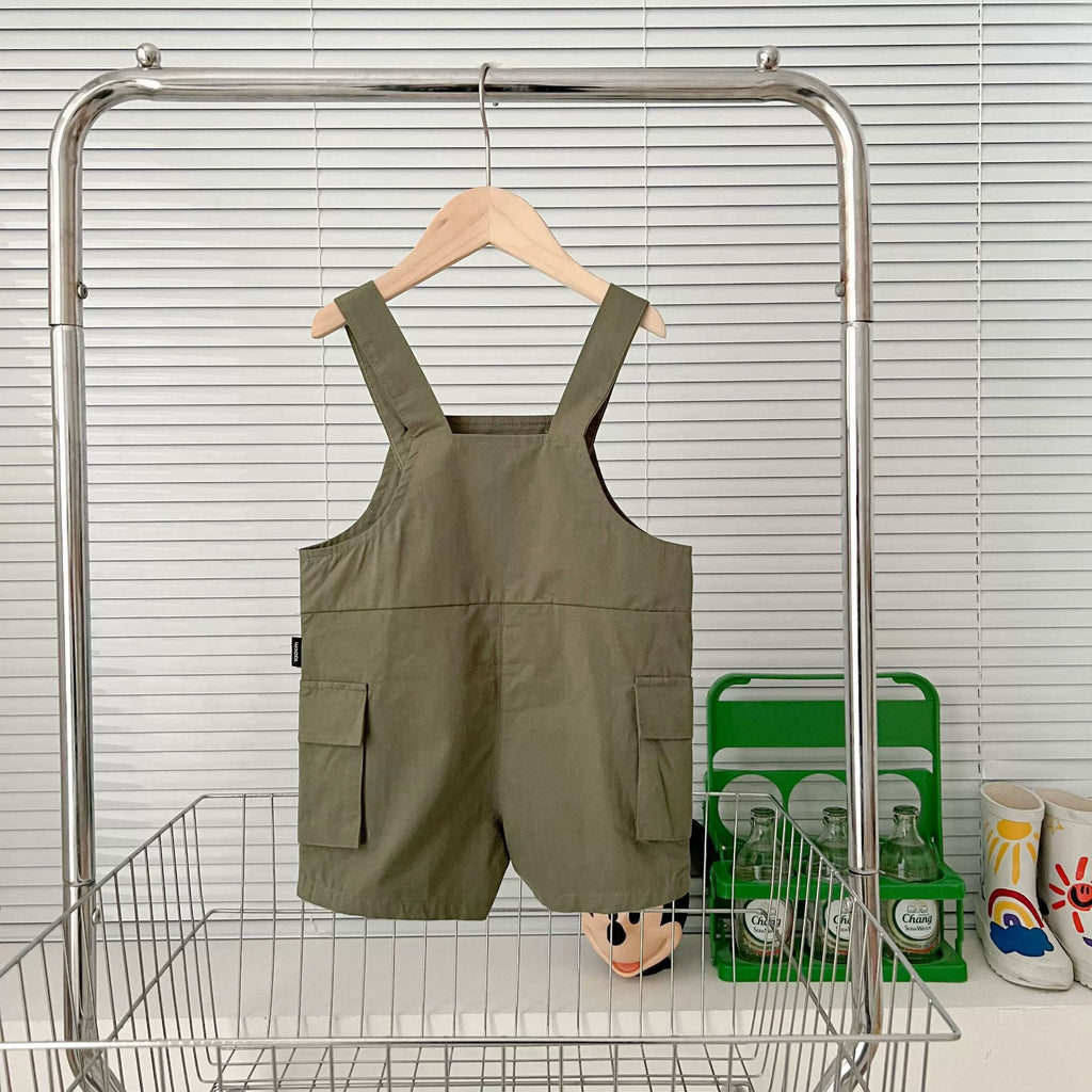 Jardineira Infantil Enjoy Bolsinho