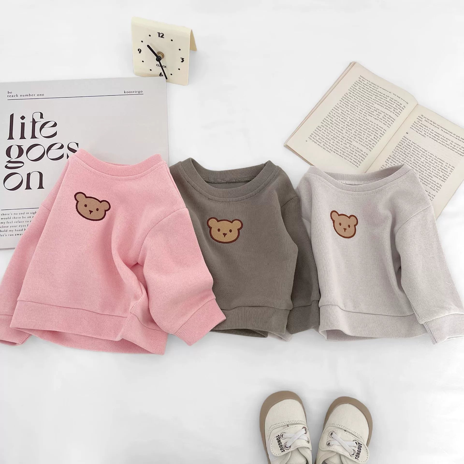 Conjunto Infantil Moletinho Ursinho