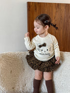 Conjunto Infantil Feminino Oncinha
