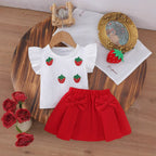 Conjunto Infantil Feminino Moranguinhos