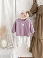 Conjunto Infantil Moletinho Letras