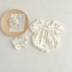 Body/ Conjunto Infantil Feminino Tulipas