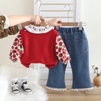 Conjunto Infantil 3 Peças Moranguinhos