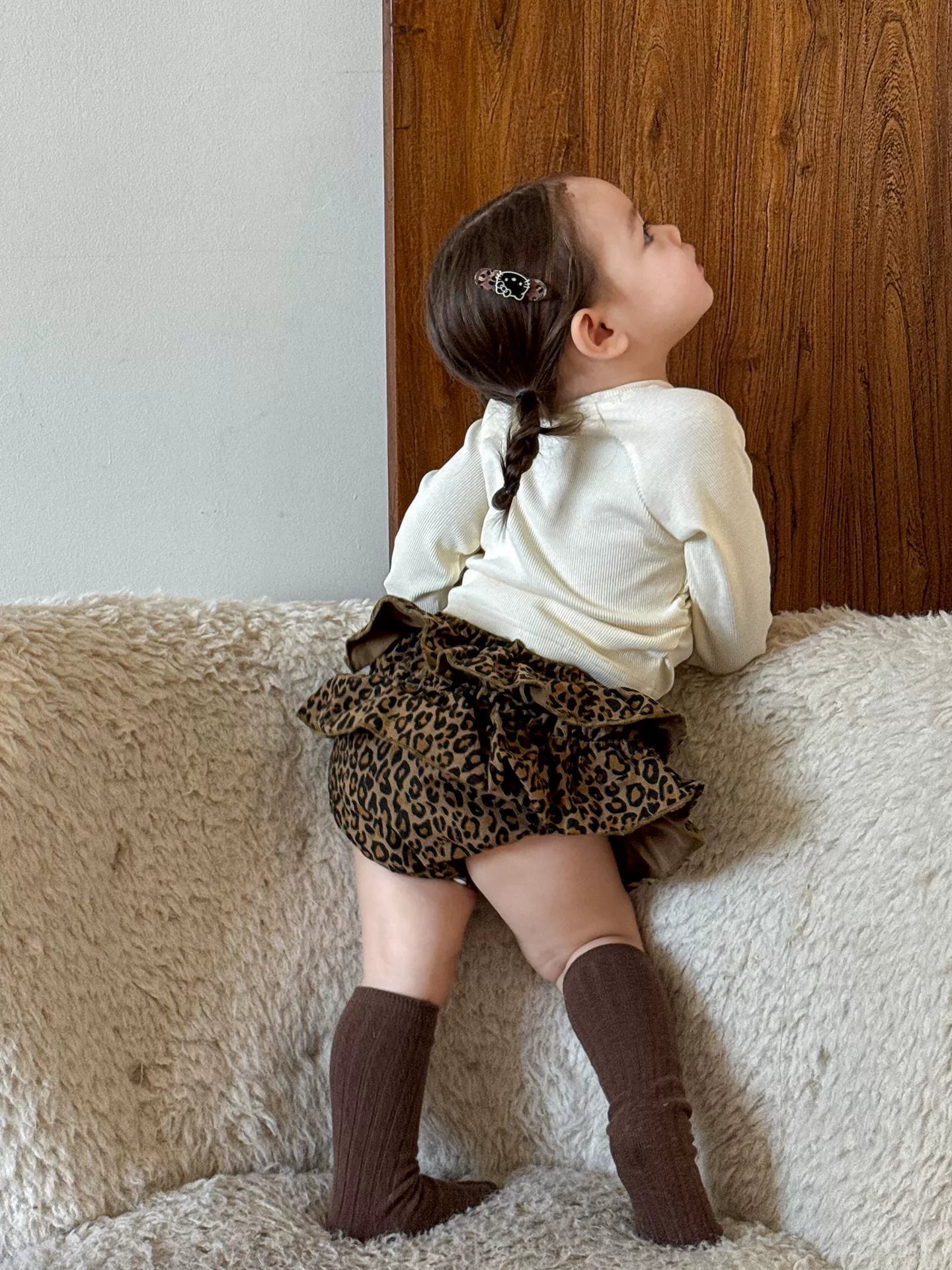 Conjunto Infantil Feminino Oncinha