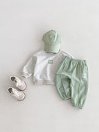 Conjunto Infantil Moletinho Letras