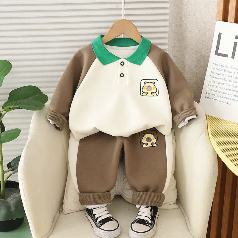 Conjunto Infantil Masculino Capivara