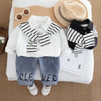 Conjunto Infantil Masculino Lístras e Jeans