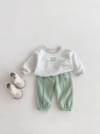 Conjunto Infantil Moletinho Letras