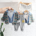 Conjunto Infantil Masculino Inverno 3 Peças