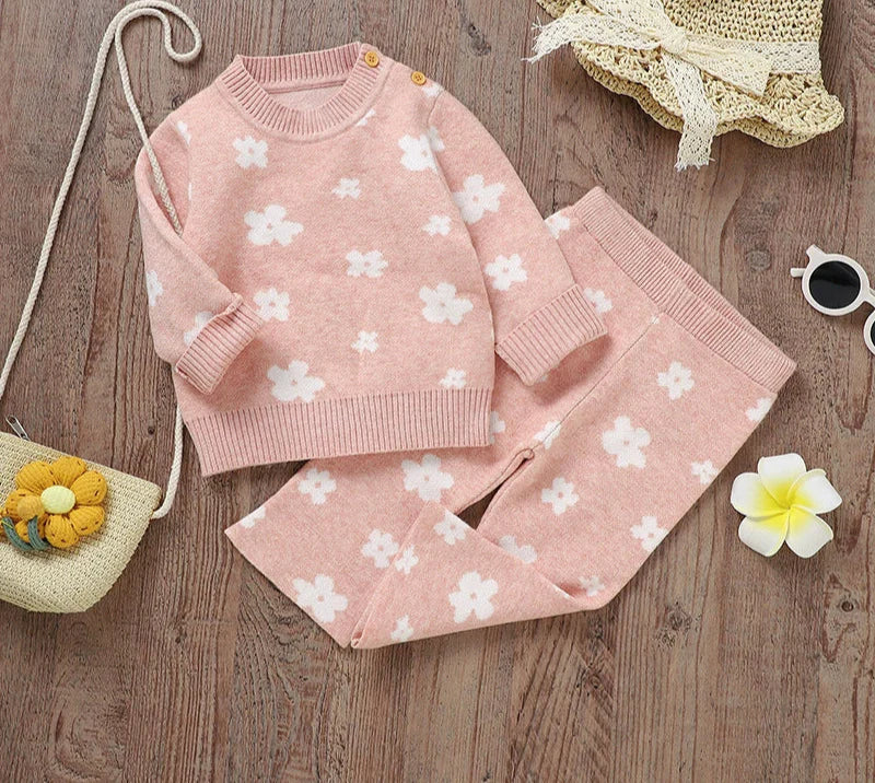 Conjunto Infantil Feminino Florzinhas