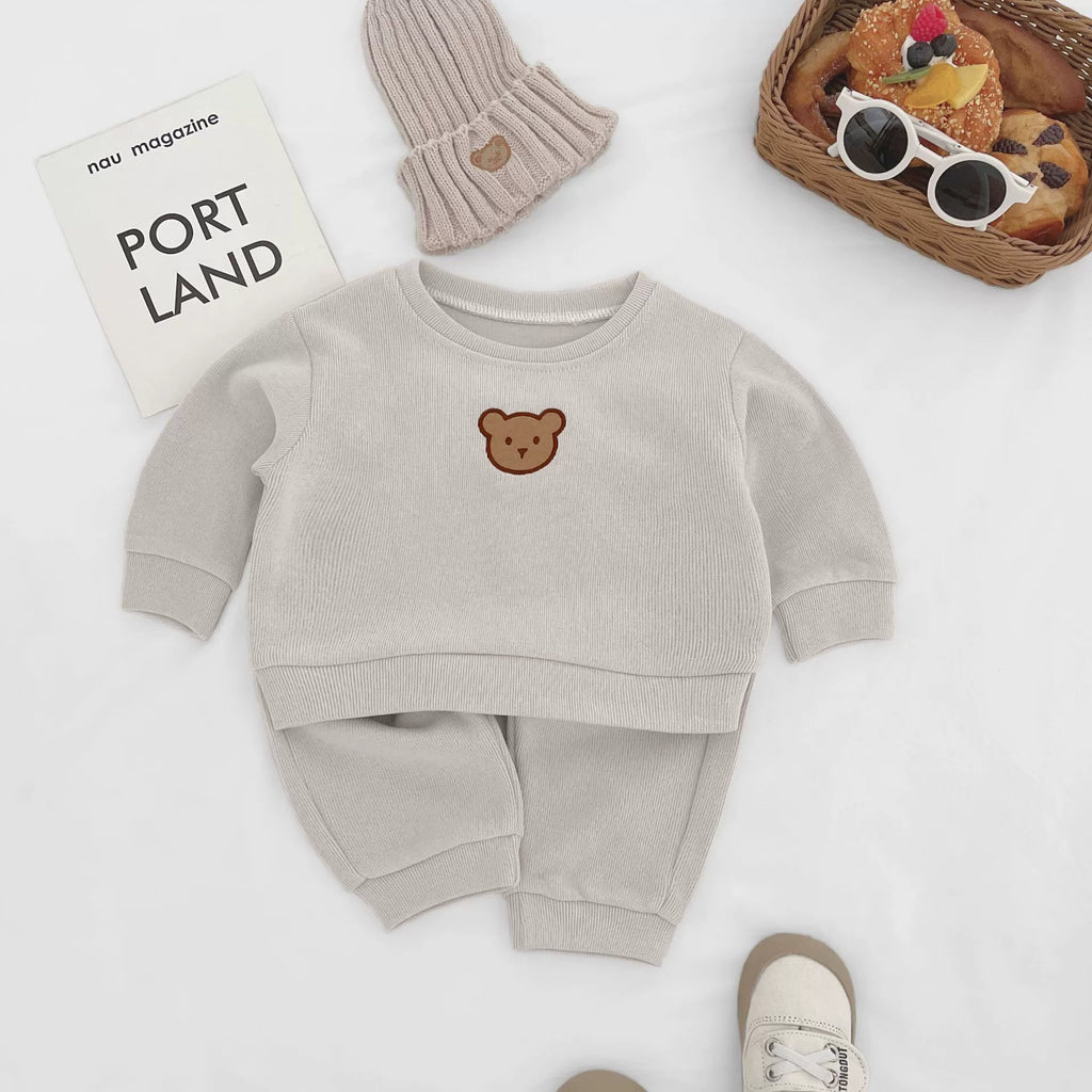 Conjunto Infantil Moletinho Ursinho
