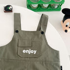 Jardineira Infantil Enjoy Bolsinho