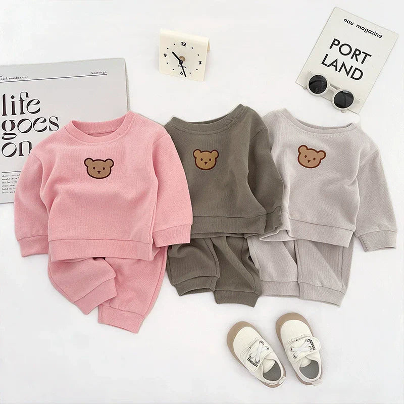 Conjunto Infantil Moletinho Ursinho