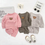Conjunto Infantil Moletinho Ursinho