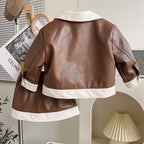 Conjunto Infantil Feminino Couro Botõezinhos