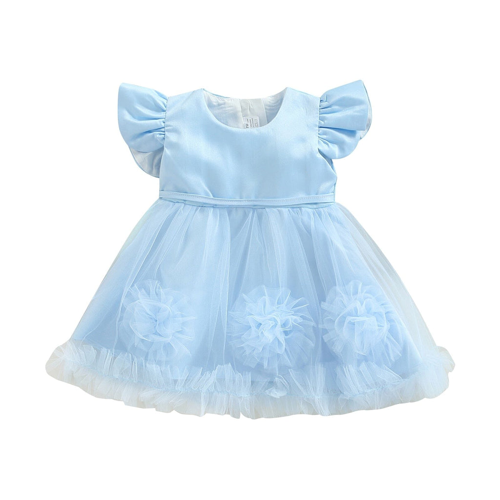 Vestido de Festa Infantil Cores Tule