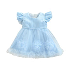 Vestido de Festa Infantil Cores Tule