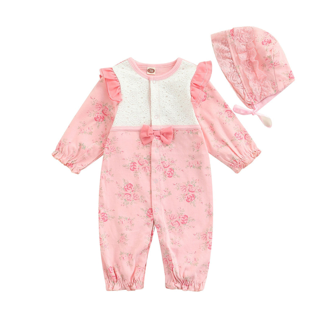 Macacão Saída Infantil Feminino Maternidade Linda