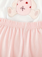 Conjuntos Femininos Ursinho Rosa