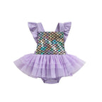 Body Infantil Feminino Sereia