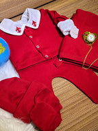 Kit saída maternidade Raian em fio egípcio