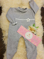 Macacão Luiza em fio egípcio hipoalergênicos