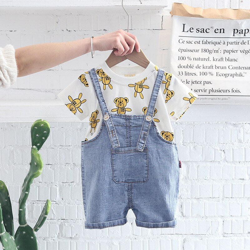 Conjunto Infantil Masculino Bolsinho