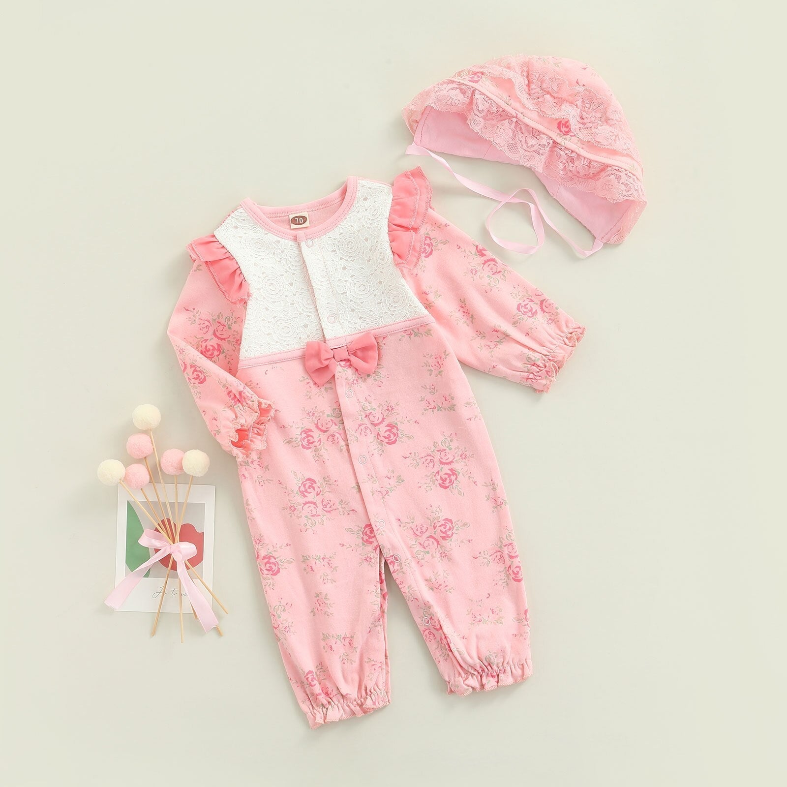 Macacão Saída Infantil Feminino Maternidade Linda