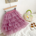 Saia Infantil Tule Camadas