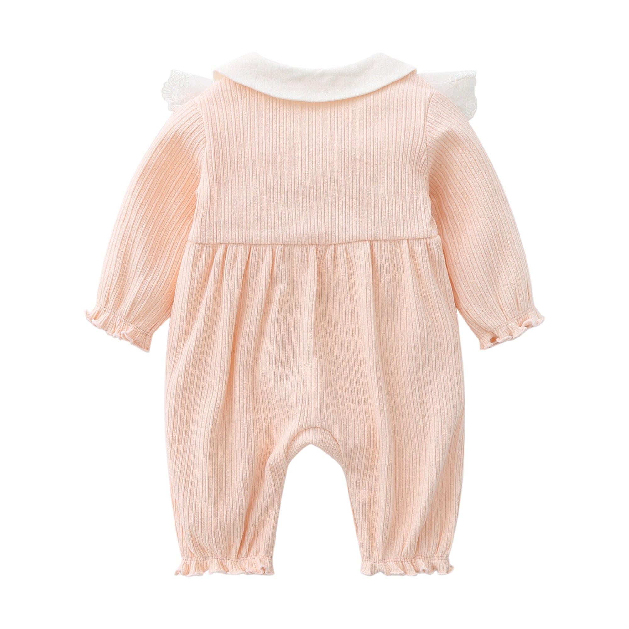 Saída Maternidade Gola Floral + Chapéu