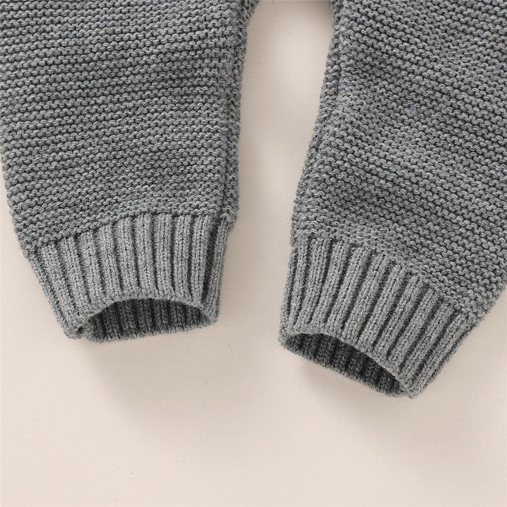 Macacão Infantil Tricot Gravata Borboleta