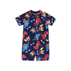 Macaquinho Praia Infantil Masculino Dino