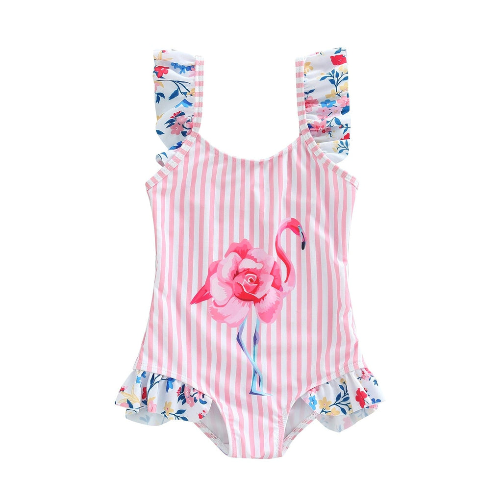 Maiô Infantil Flamingo